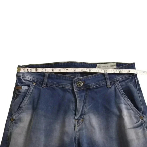 Vintage Tommy Hilfiger Slim Fit Jeans Retro Denim Size 34 - Picture 8 of 11